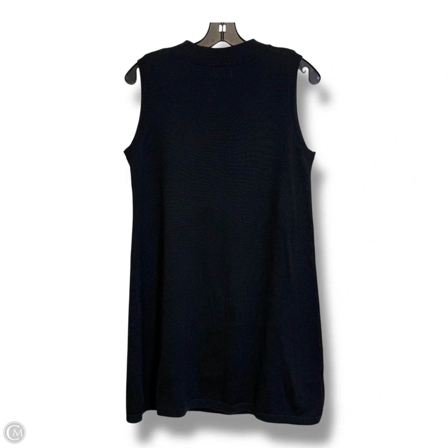 Top Sleeveless By Clothes Mentor In Black, Size: L