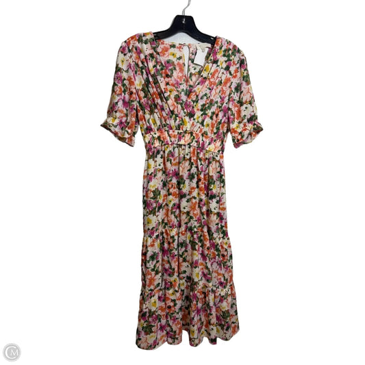 Dress Casual Maxi By Melloday In Floral Print, Size: Xs