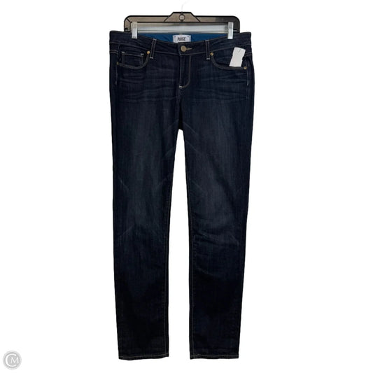 Jeans Skinny By Paige In Blue Denim, Size: 6
