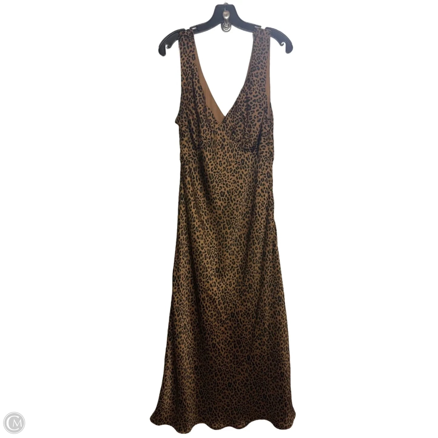 Dress Casual Maxi By American Eagle In Animal Print, Size: L