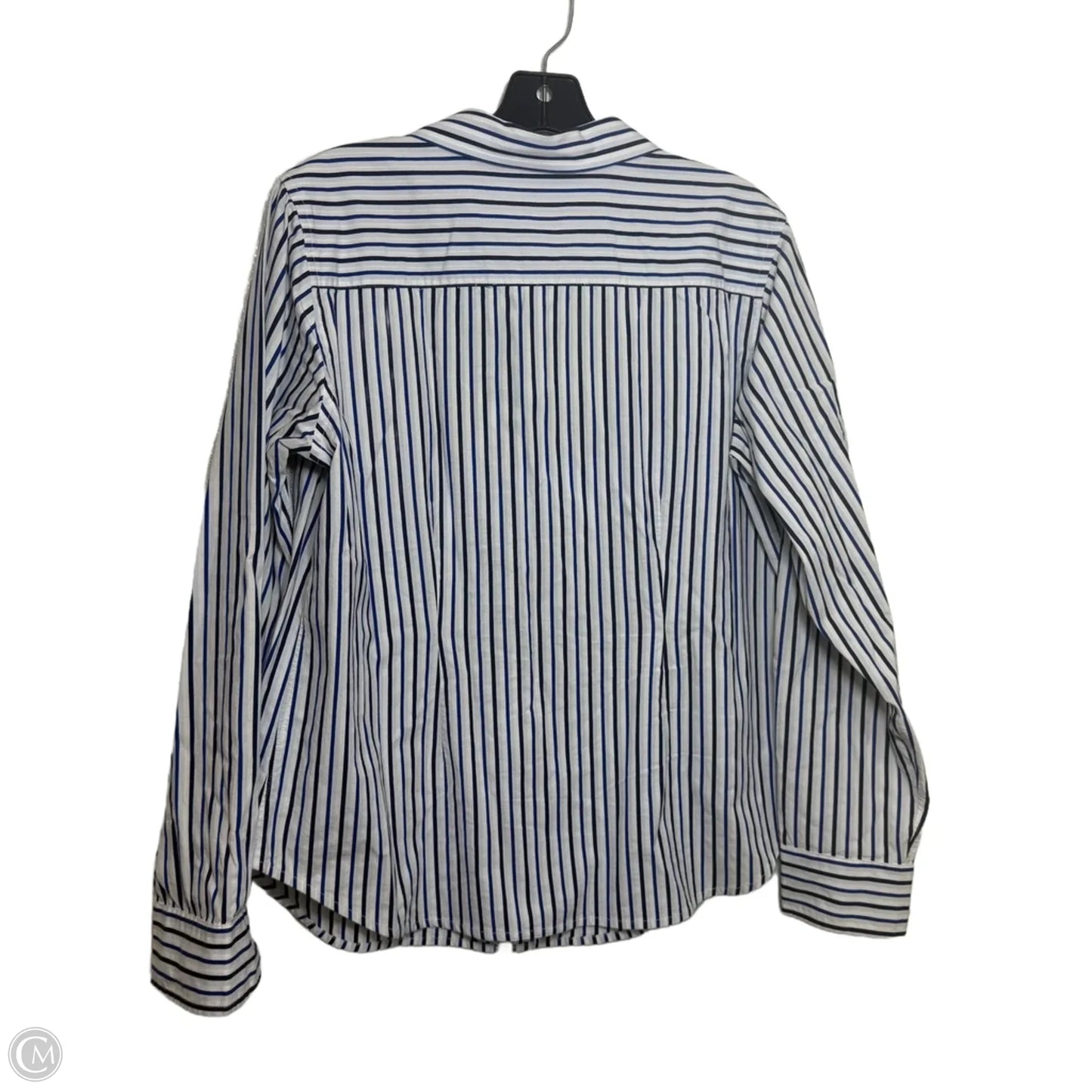 Top Long Sleeve By Disney In Striped Pattern, Size: L