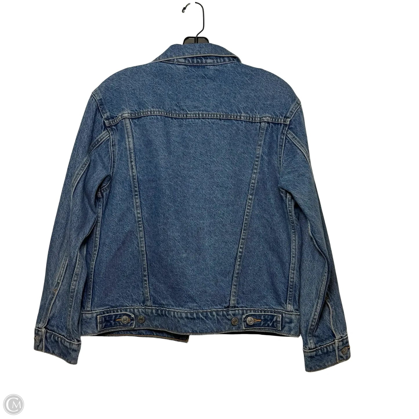 Jacket Denim By Levis In Blue Denim, Size: S