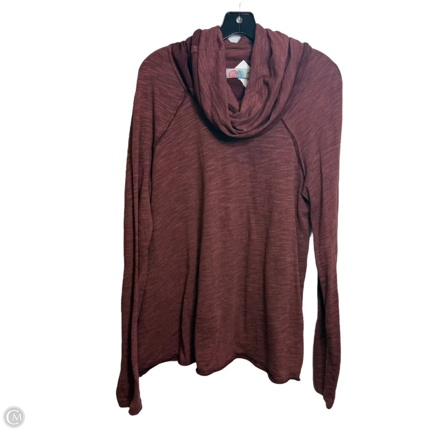 Top Long Sleeve By Free People In Orange, Size: M
