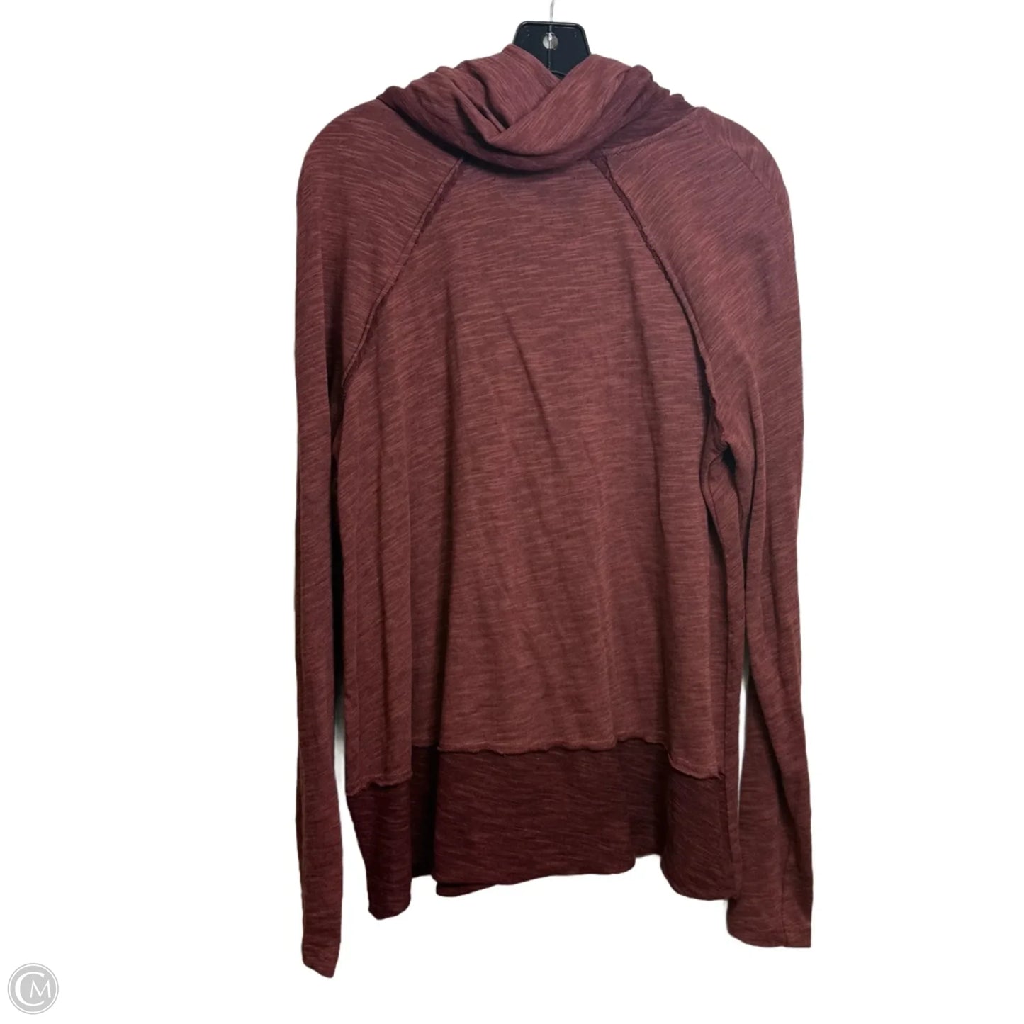 Top Long Sleeve By Free People In Orange, Size: M