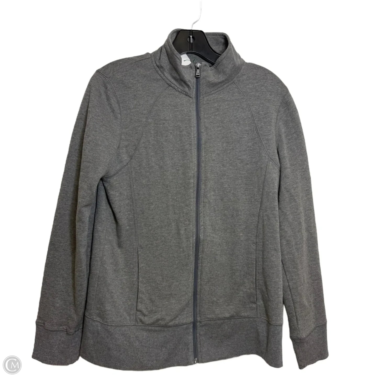 Athletic Jacket By Tek Gear In Grey, Size: M