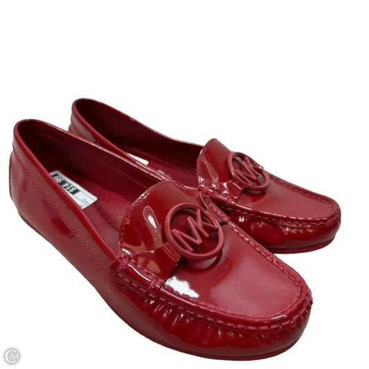 Shoes Designer By Michael Kors In Red, Size: 7