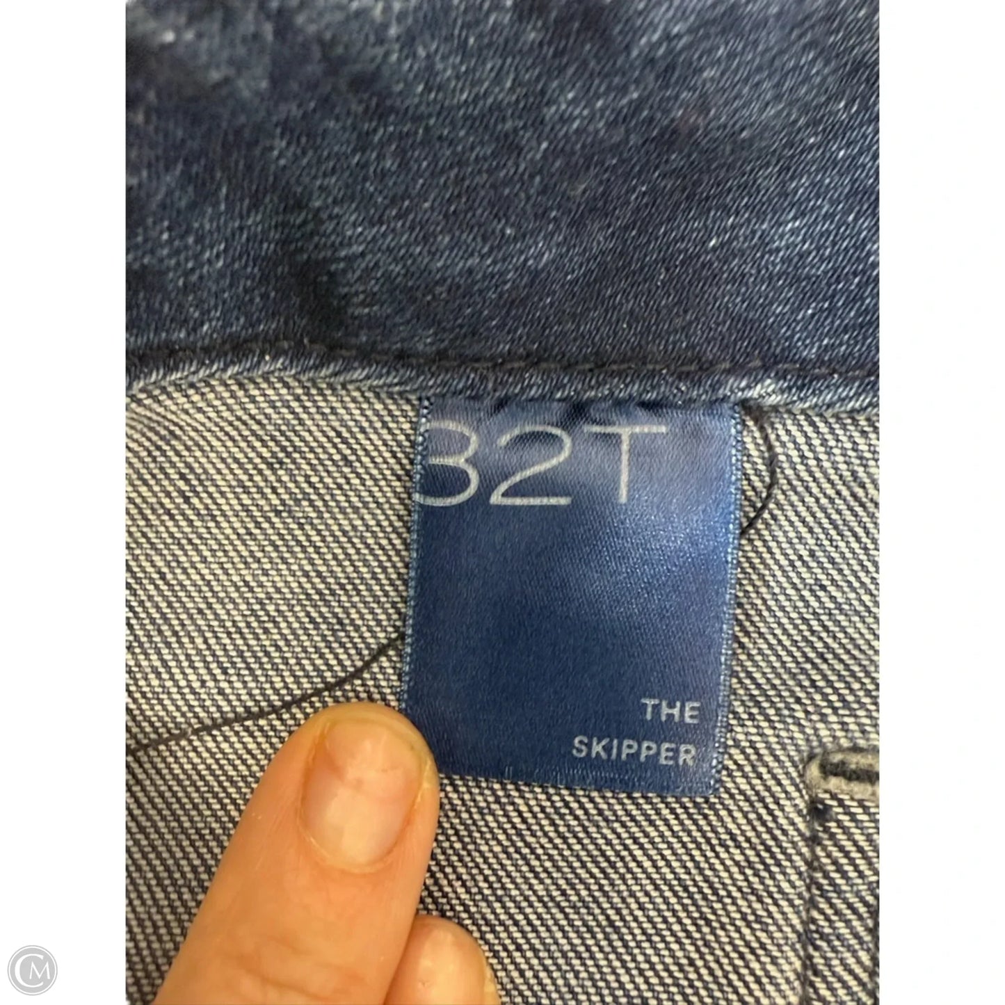 Jeans Wide Leg By Pilcro In Blue Denim, Size: 14