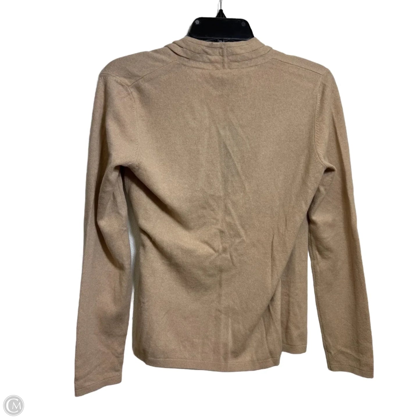 Top Long Sleeve By Ann Taylor In Cream, Size: M