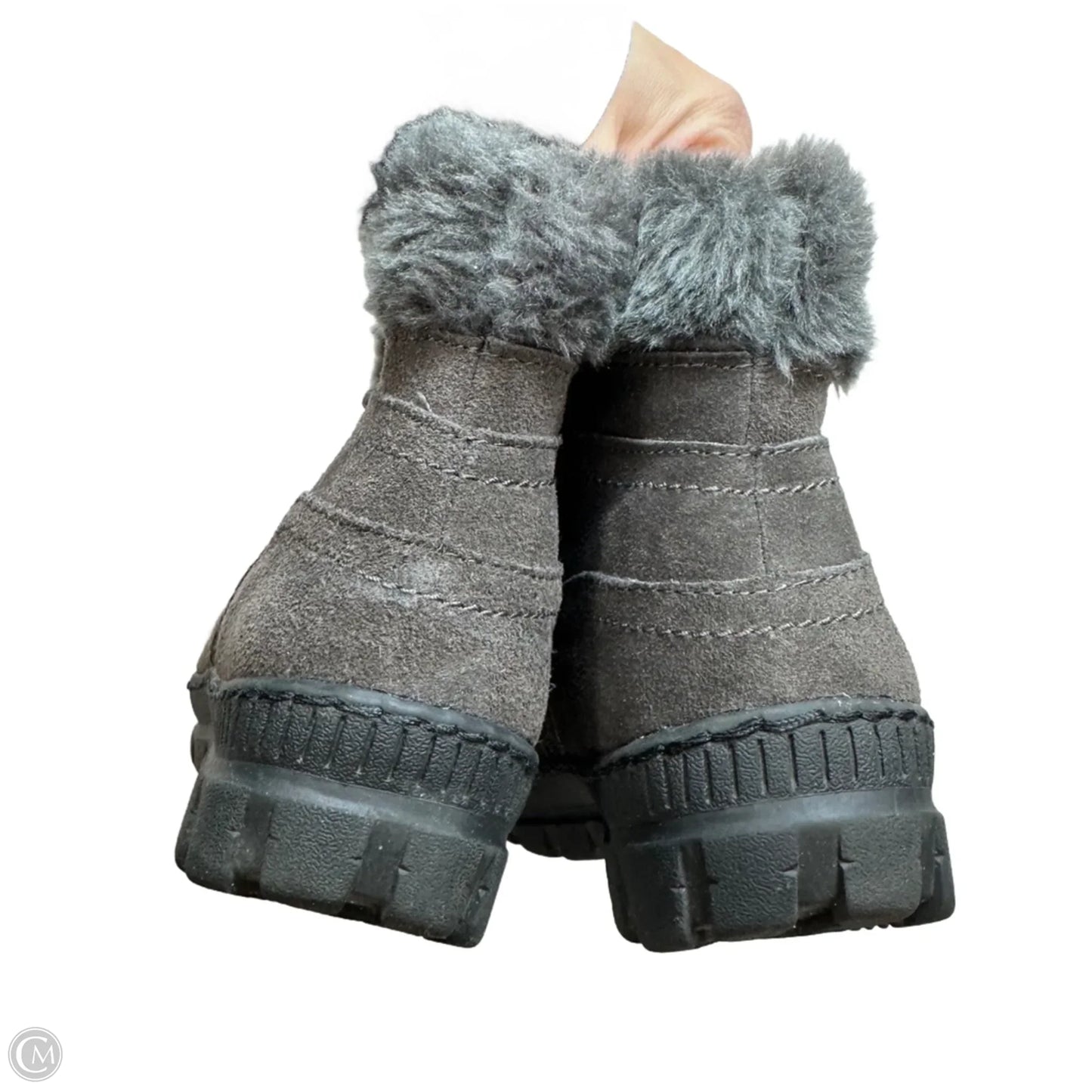 Boots Ankle Flats By Bare Traps In Brown, Size: 7