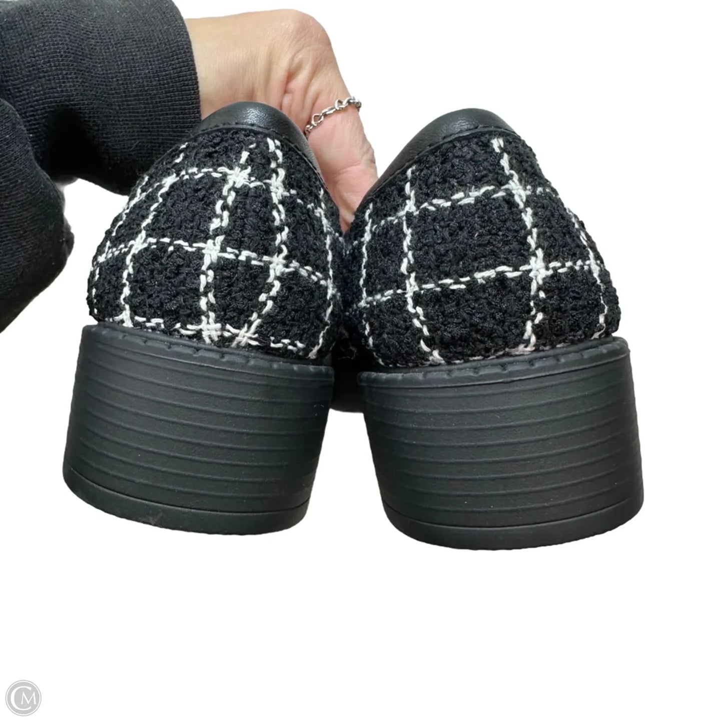 Shoes Flats By Aldo In Plaid Pattern, Size: 7