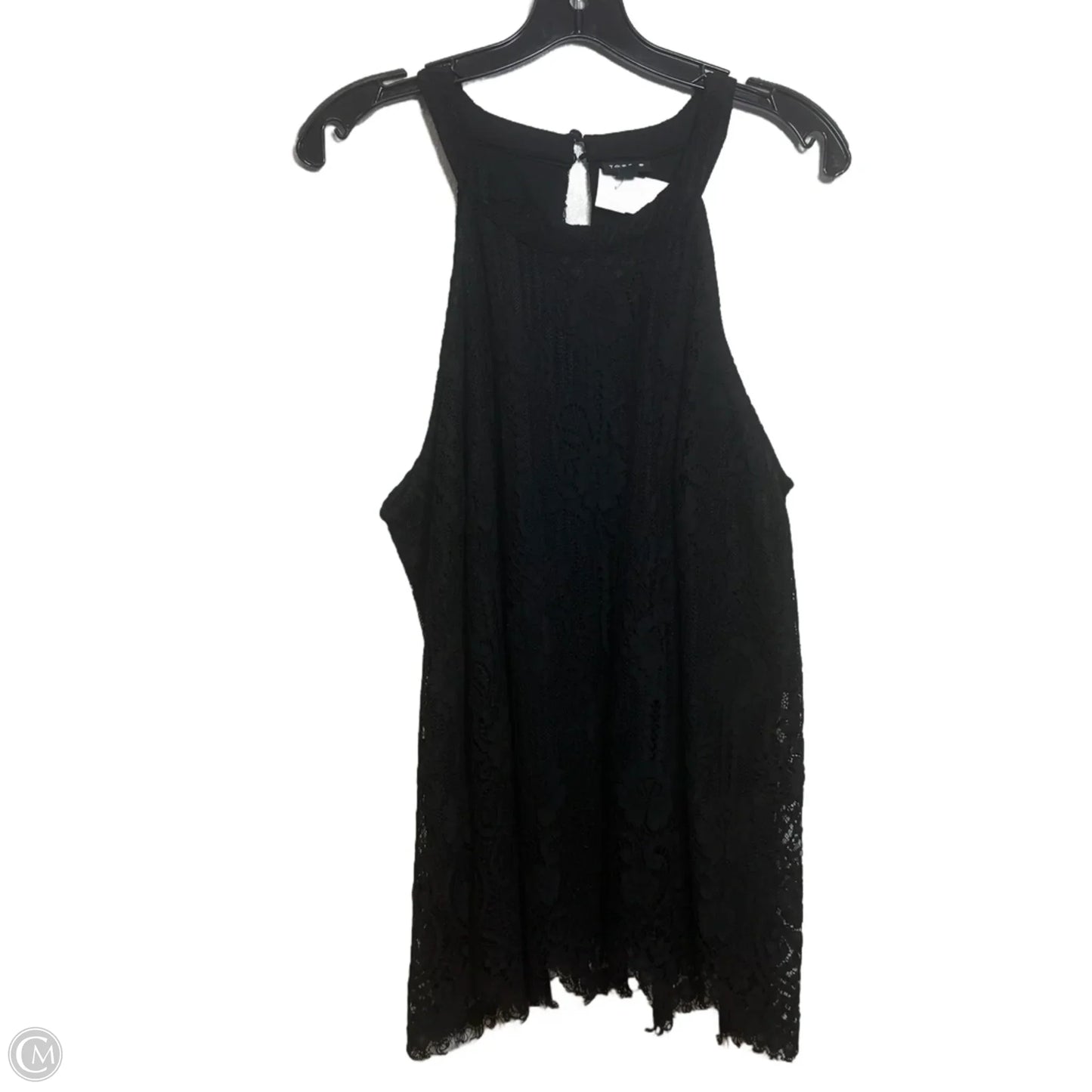 Top Sleeveless By Torrid In Black, Size: S