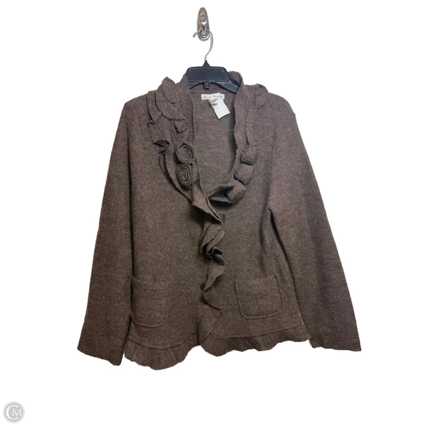 Cardigan By Marisa Christina In Brown, Size: Xl