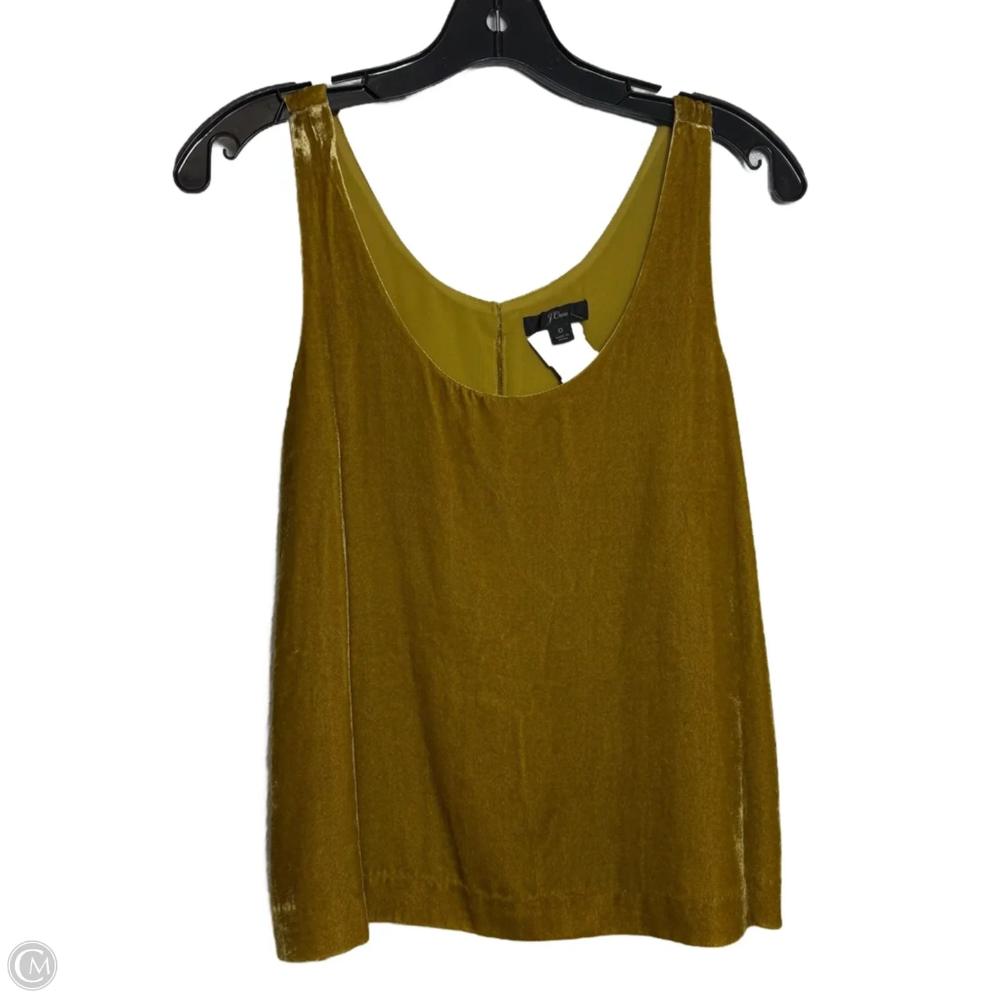 Top Sleeveless By J. Crew In Yellow, Size: 0