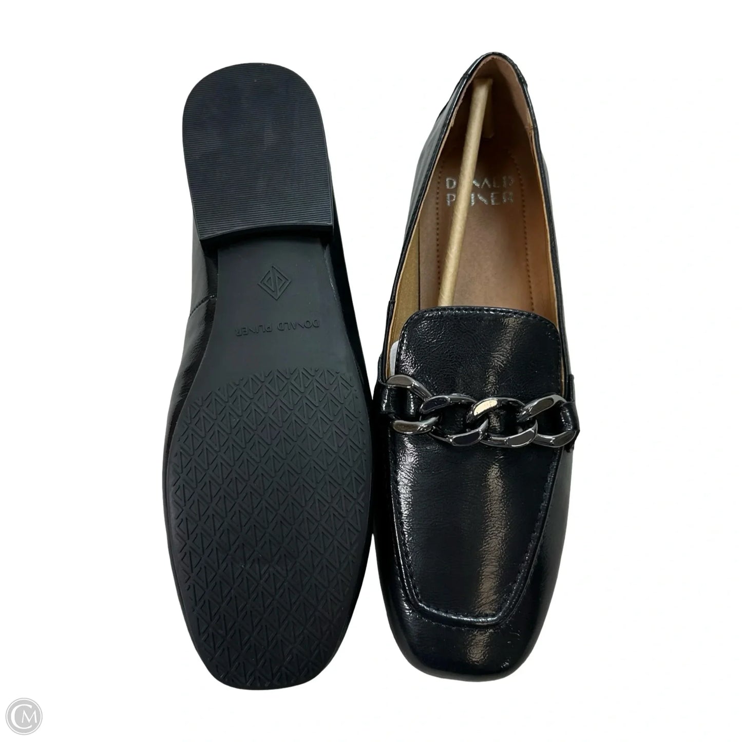 Shoes Flats By Donald Pliner In Black, Size: 9.5