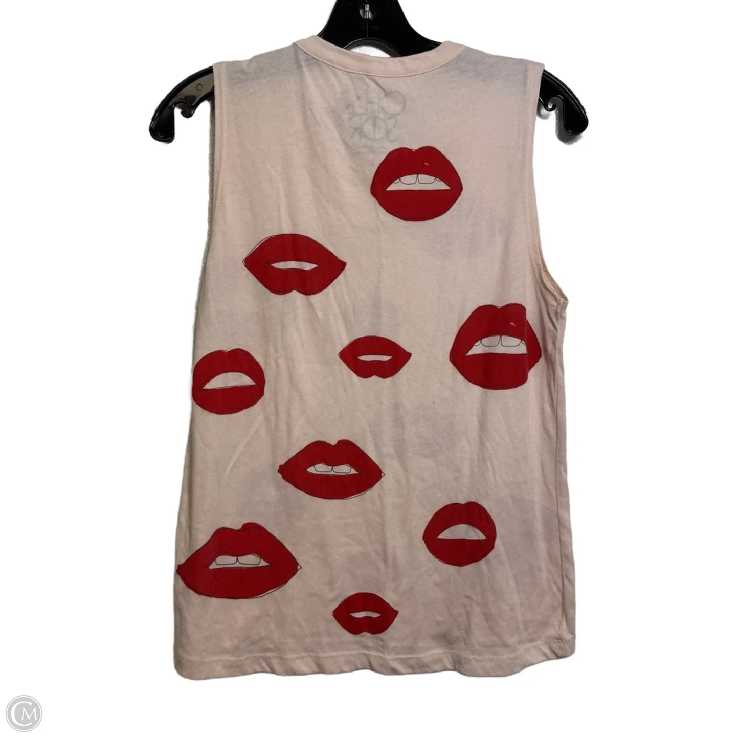 Top Short Sleeve By Clothes Mentor In Peach, Size: L