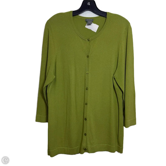 Sweater By Ann Taylor In Green, Size: M