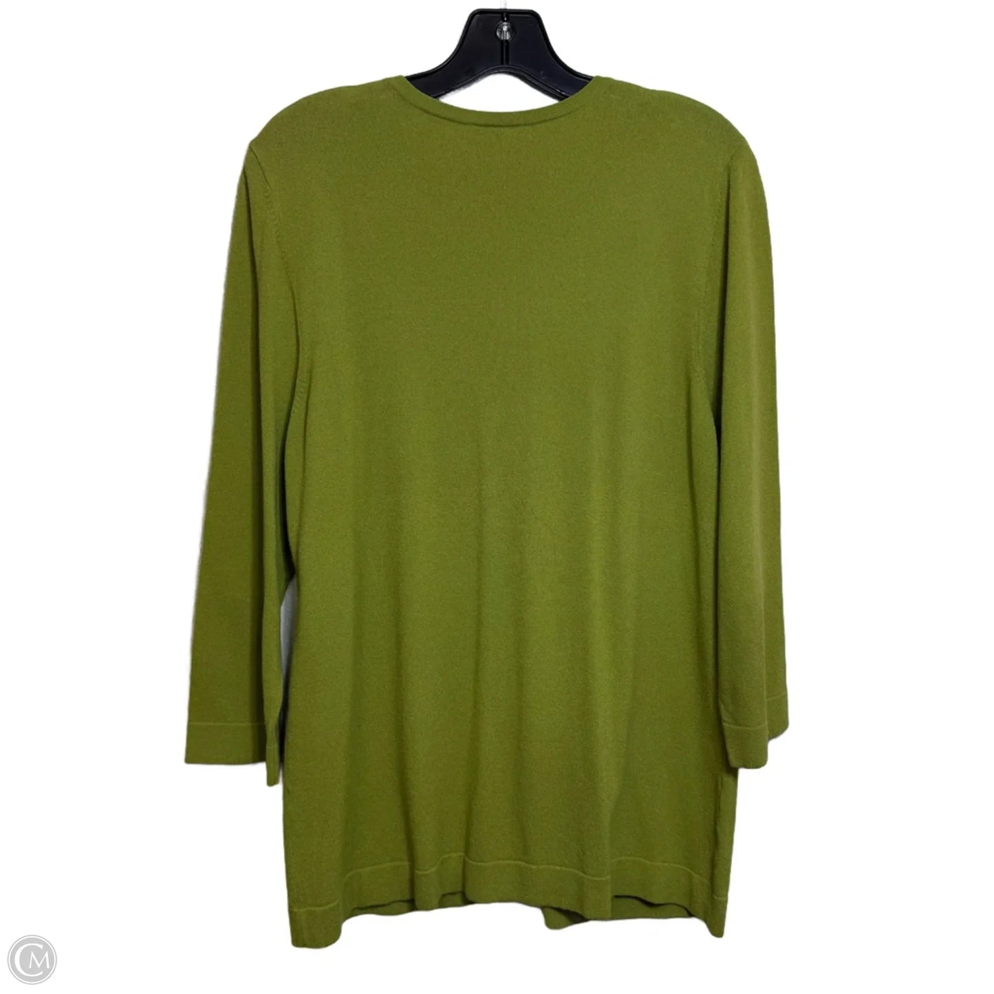 Sweater By Ann Taylor In Green, Size: M