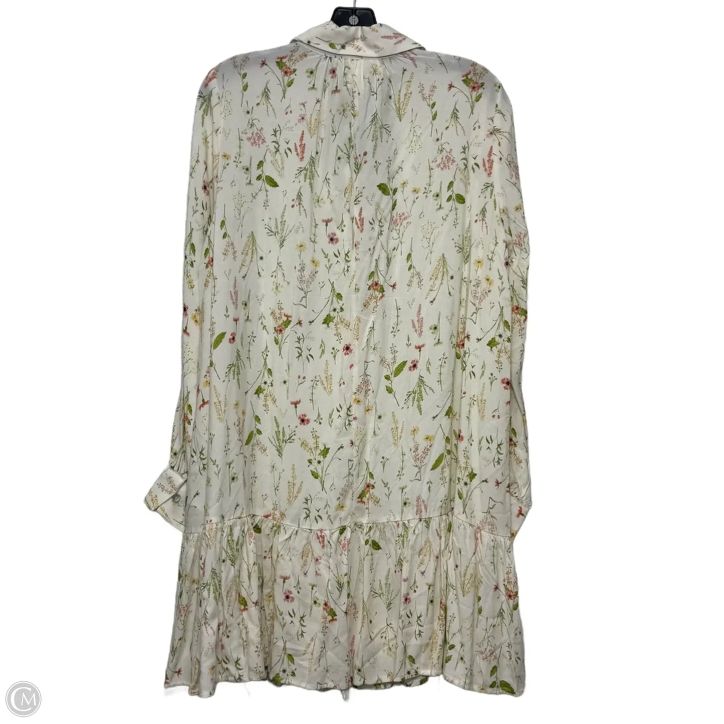 Dress Casual Short By H&m In Floral Print, Size: S