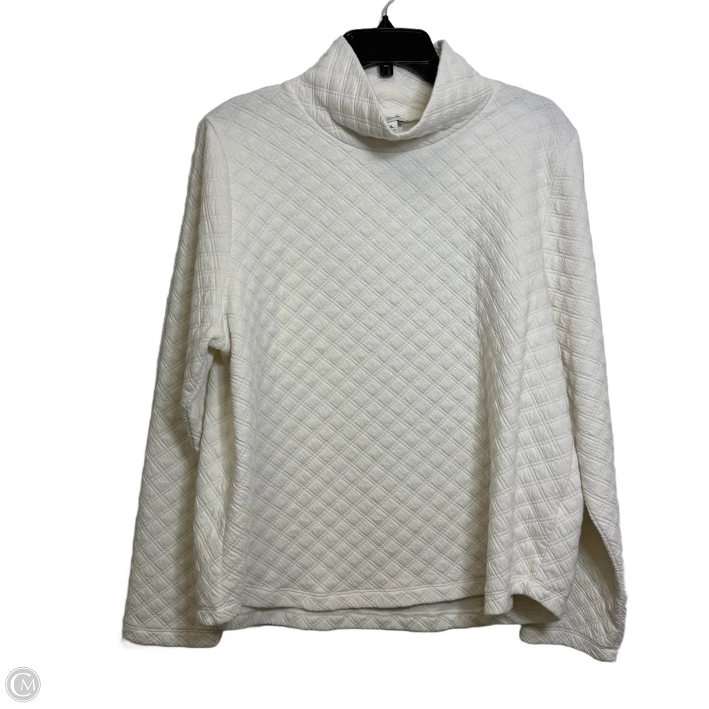 Top Long Sleeve By J. Crew In White, Size: Xl