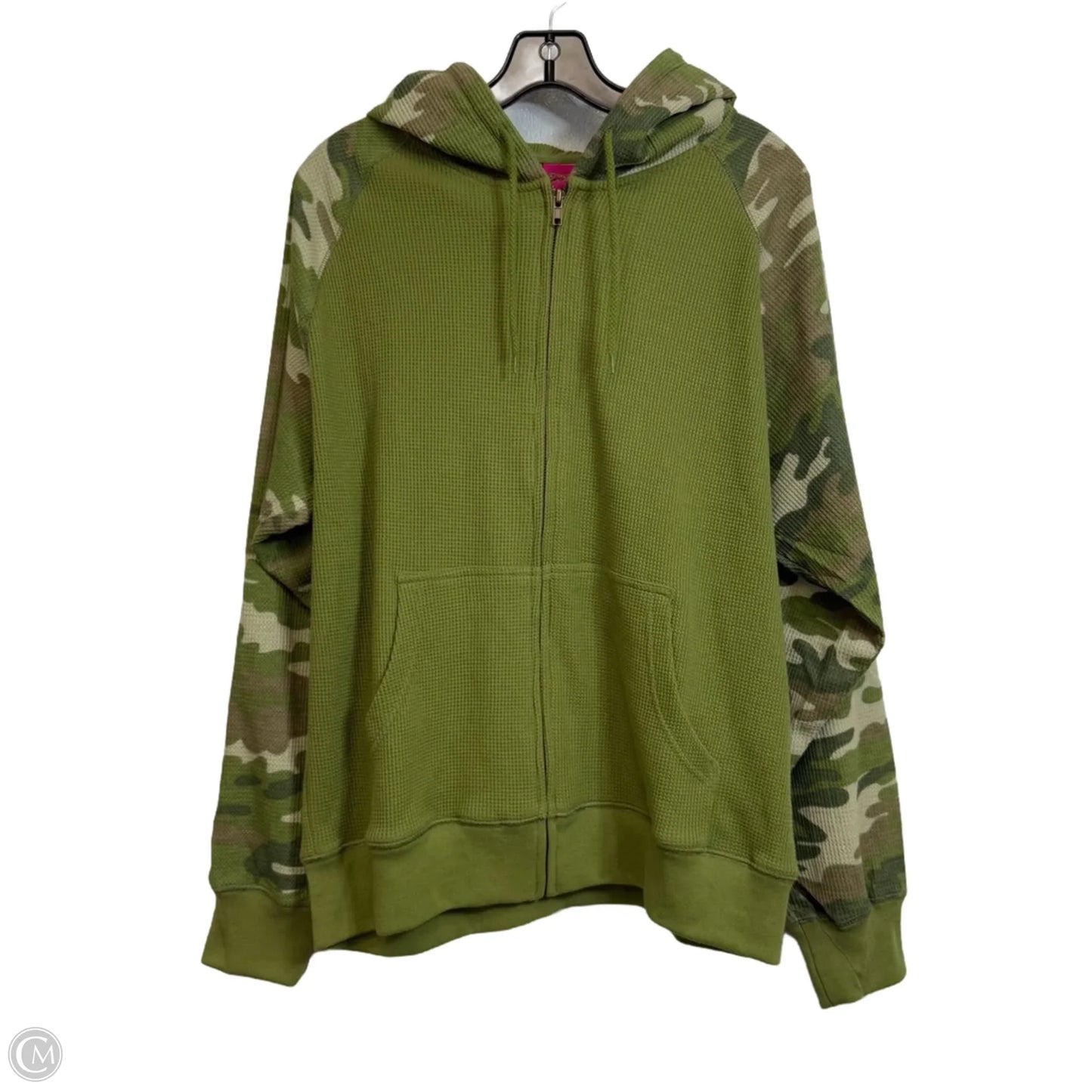 Sweatshirt Hoodie By Clothes Mentor In Camouflage Print, Size: 3x