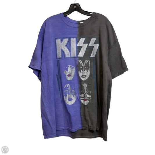 Top Short Sleeve By Clothes Mentor In Purple, Size: L