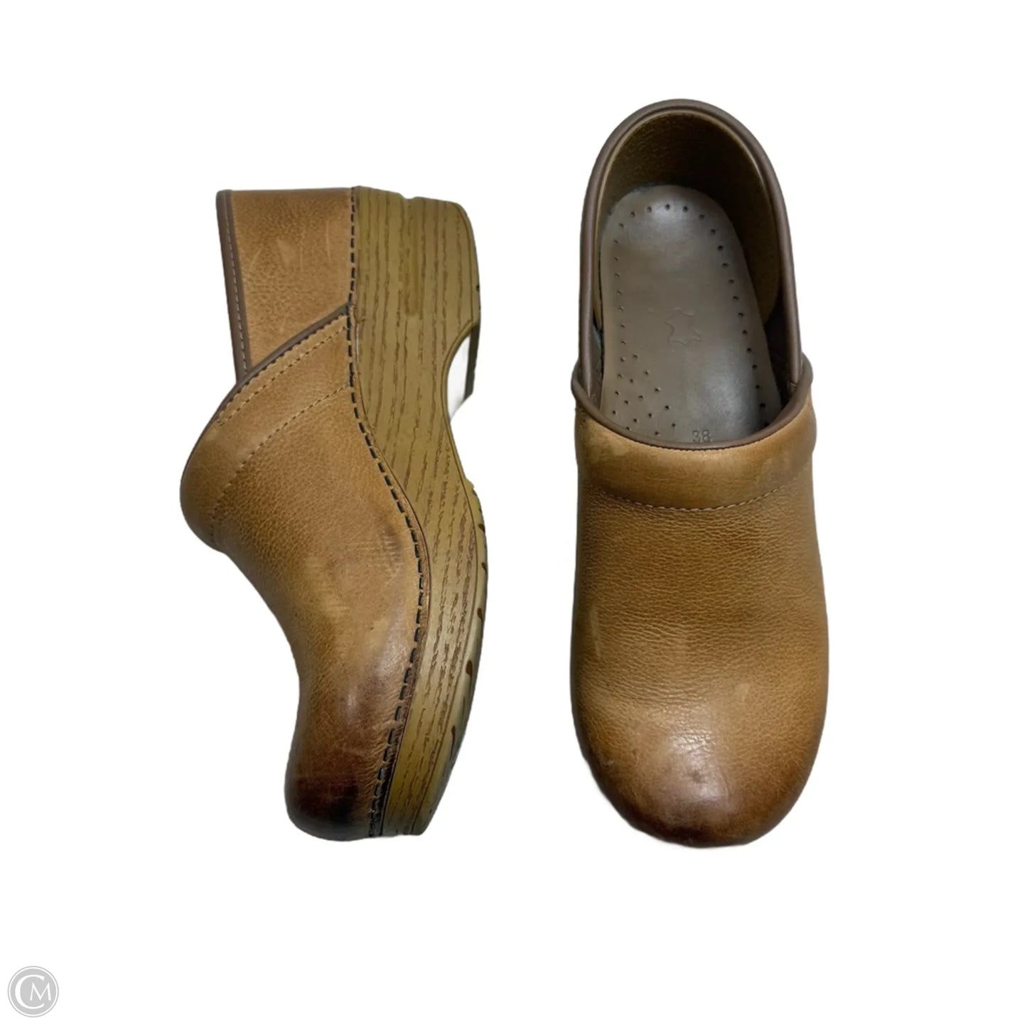 Shoes Flats By Dansko In Brown, Size: 7.5