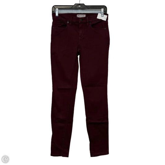 Pants Other By Madewell In Maroon, Size: 2