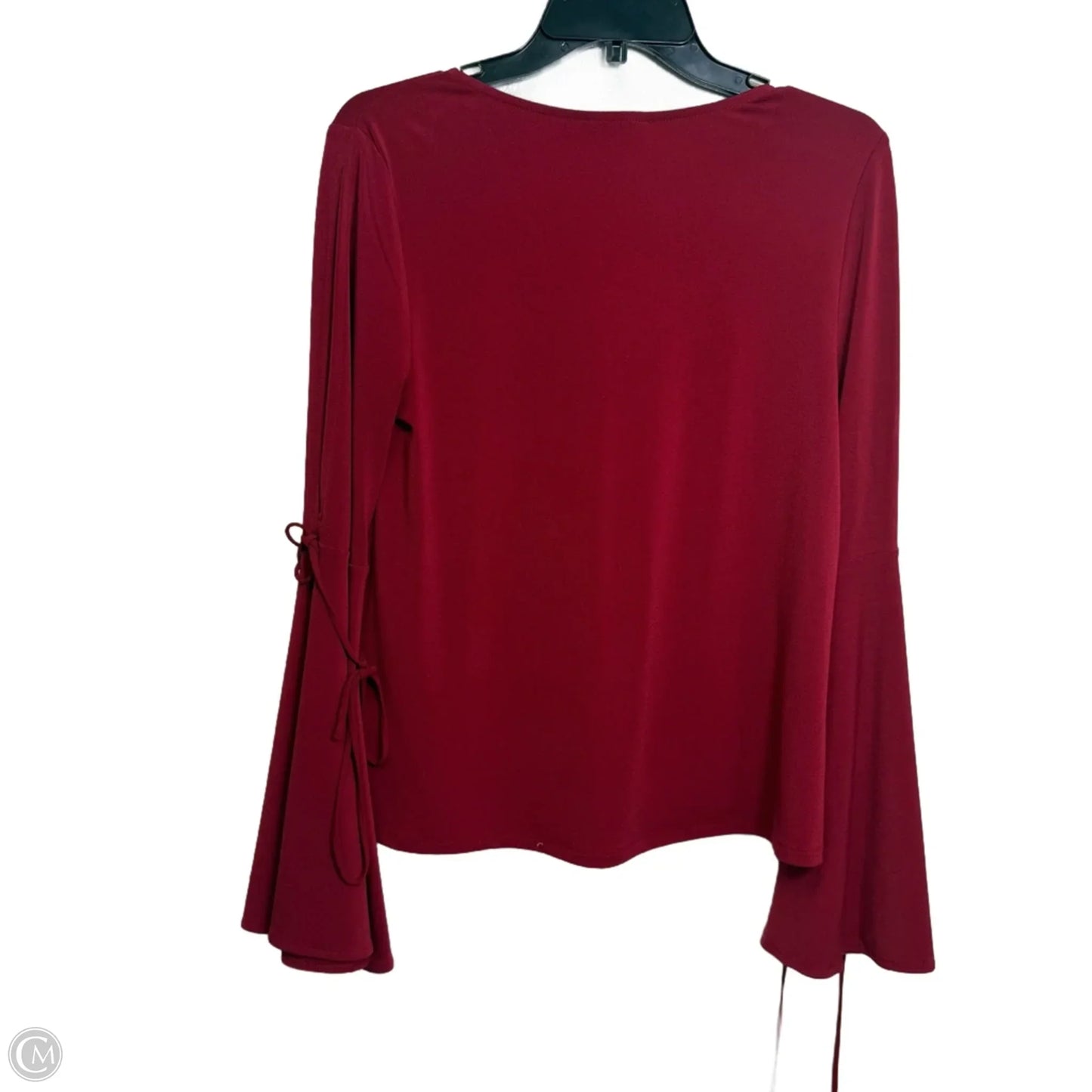 Top Long Sleeve By Express In Red, Size: S