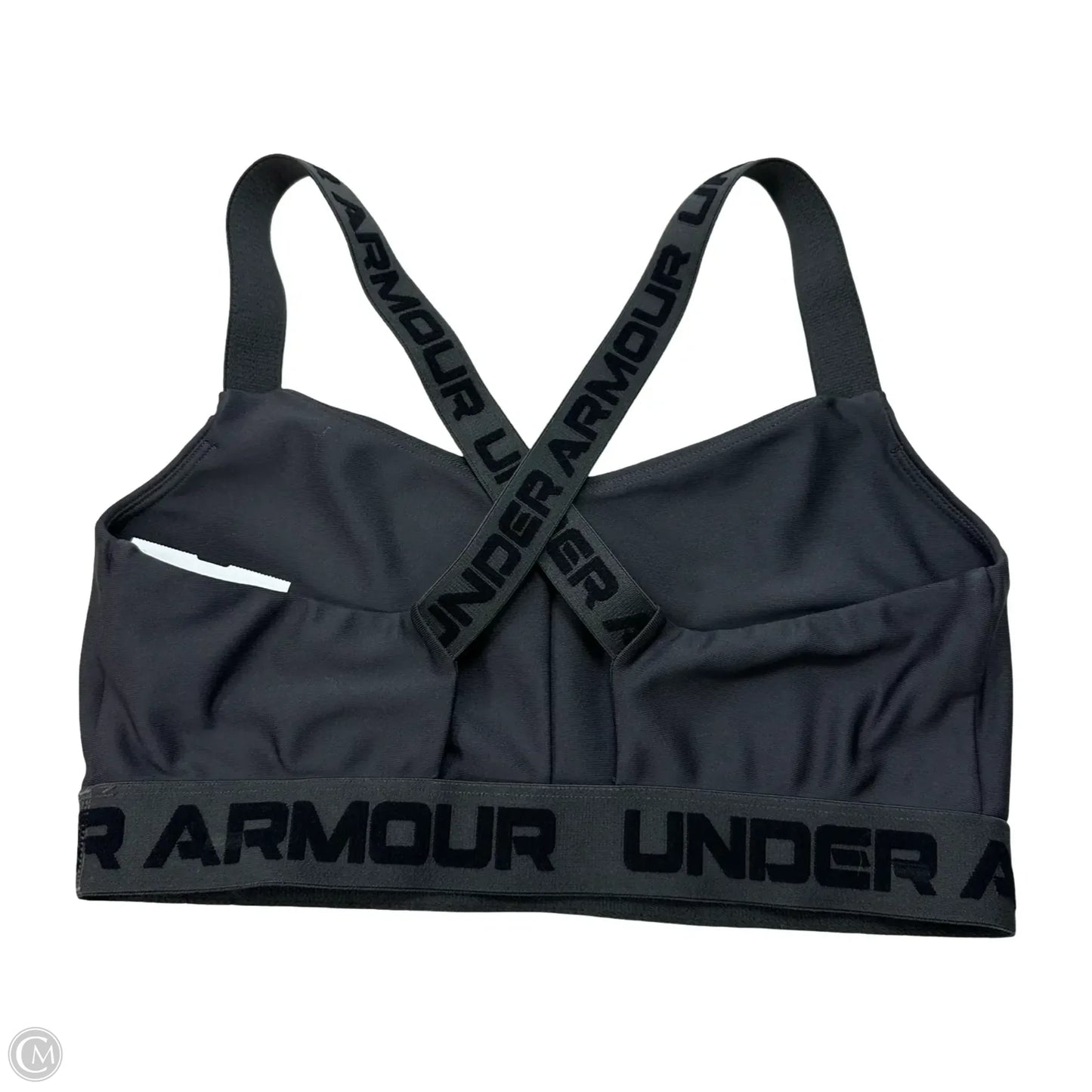 Athletic Bra By Under Armour In Grey, Size: L