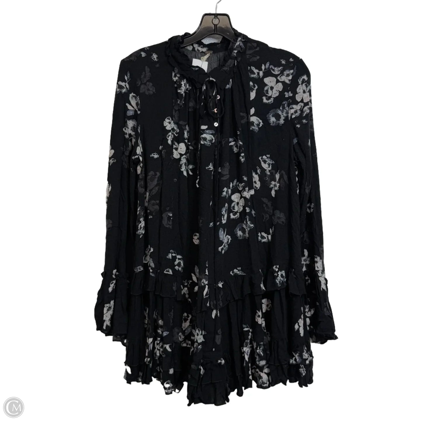 Dress Casual Midi By Free People In Black, Size: S