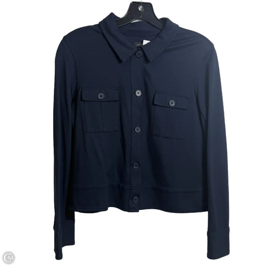 Top Long Sleeve By J. Jill In Navy, Size: S