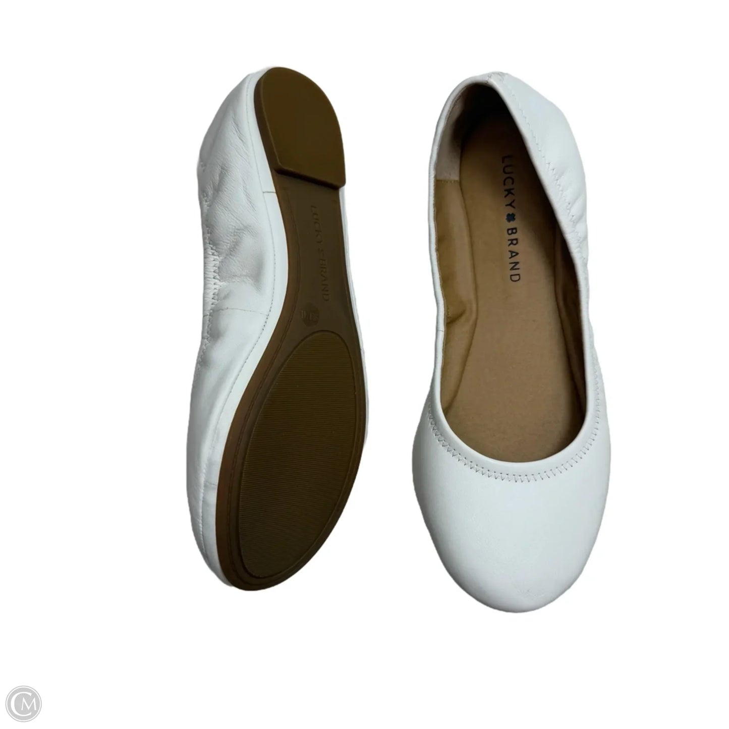 Shoes Flats By Lucky Brand In White, Size: 9.5