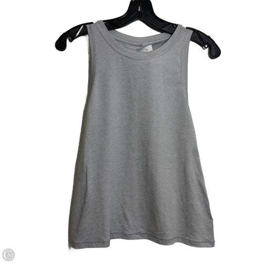 Top Sleeveless By Athleta In Grey, Size: S