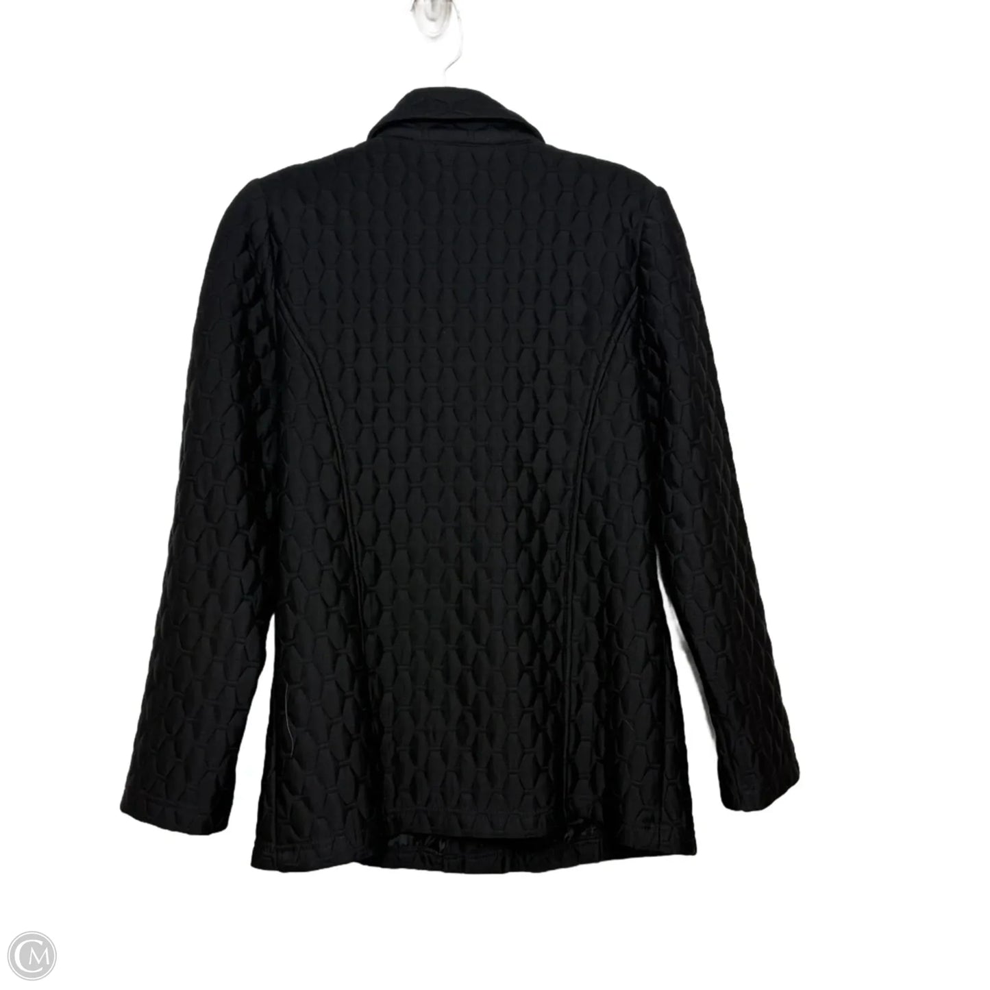 Jacket Shirt By Chicos In Black, Size: XS