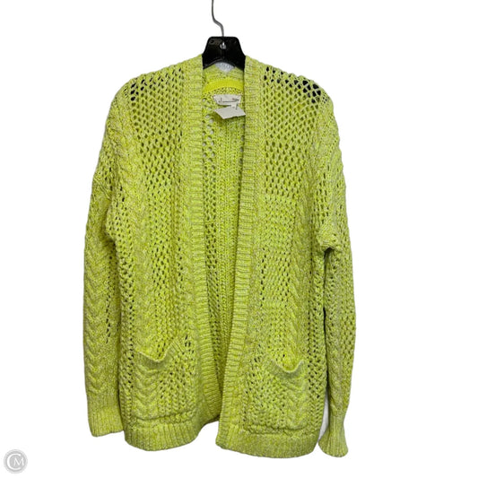 Cardigan By Anthropologie In Yellow, Size: Xs