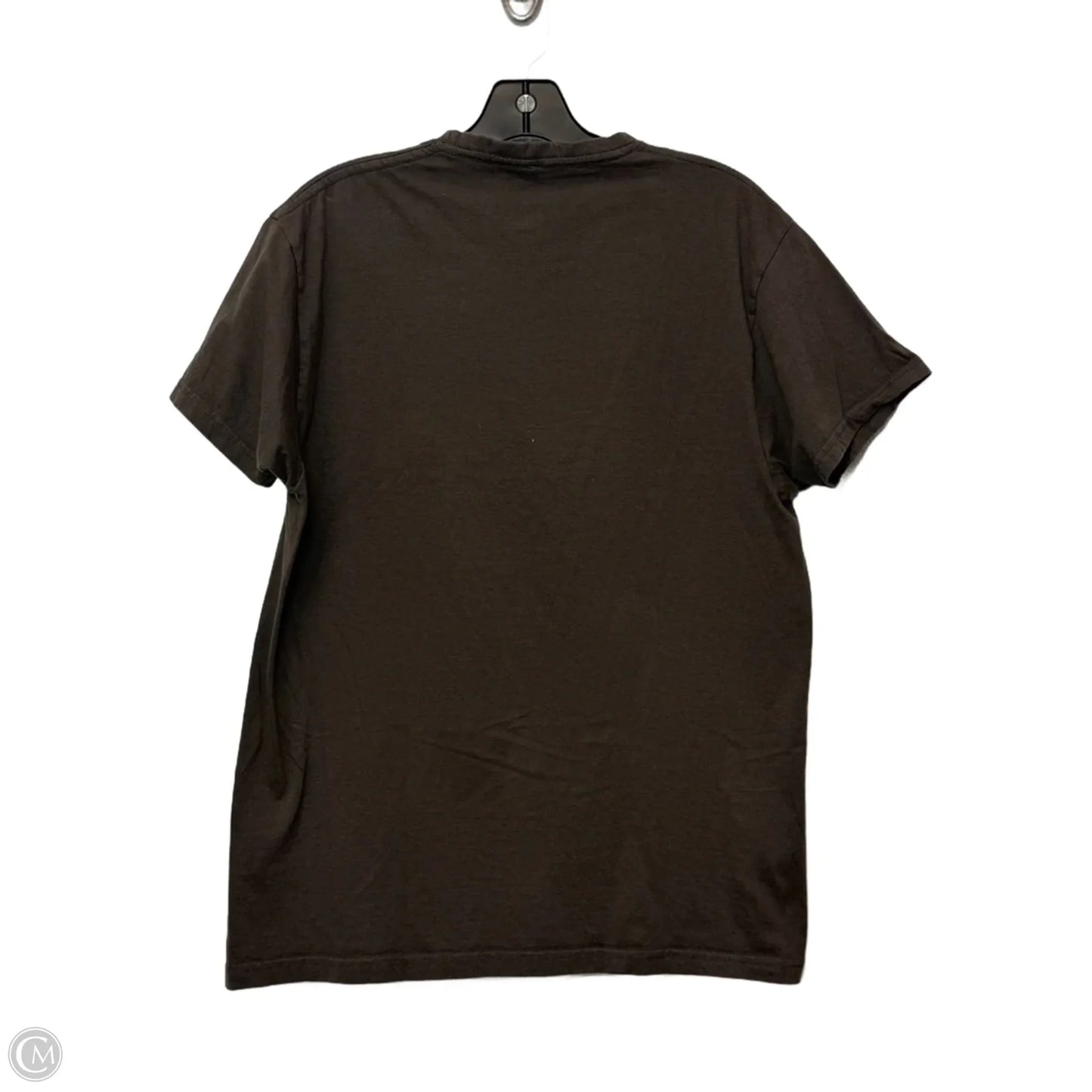 Top Short Sleeve By Life In Brown, Size: M