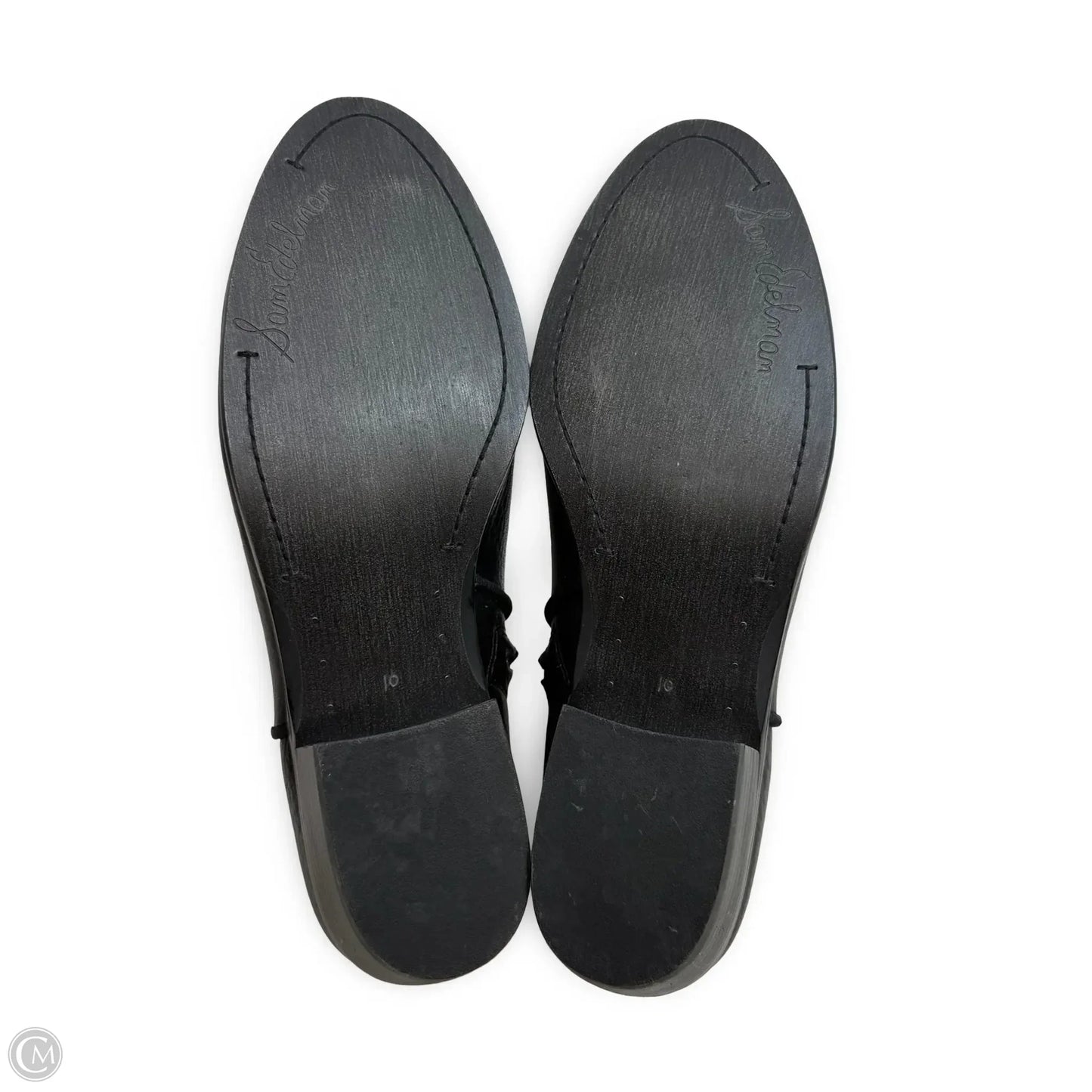 Boots Ankle Flats By Sam Edelman In Black, Size: 7