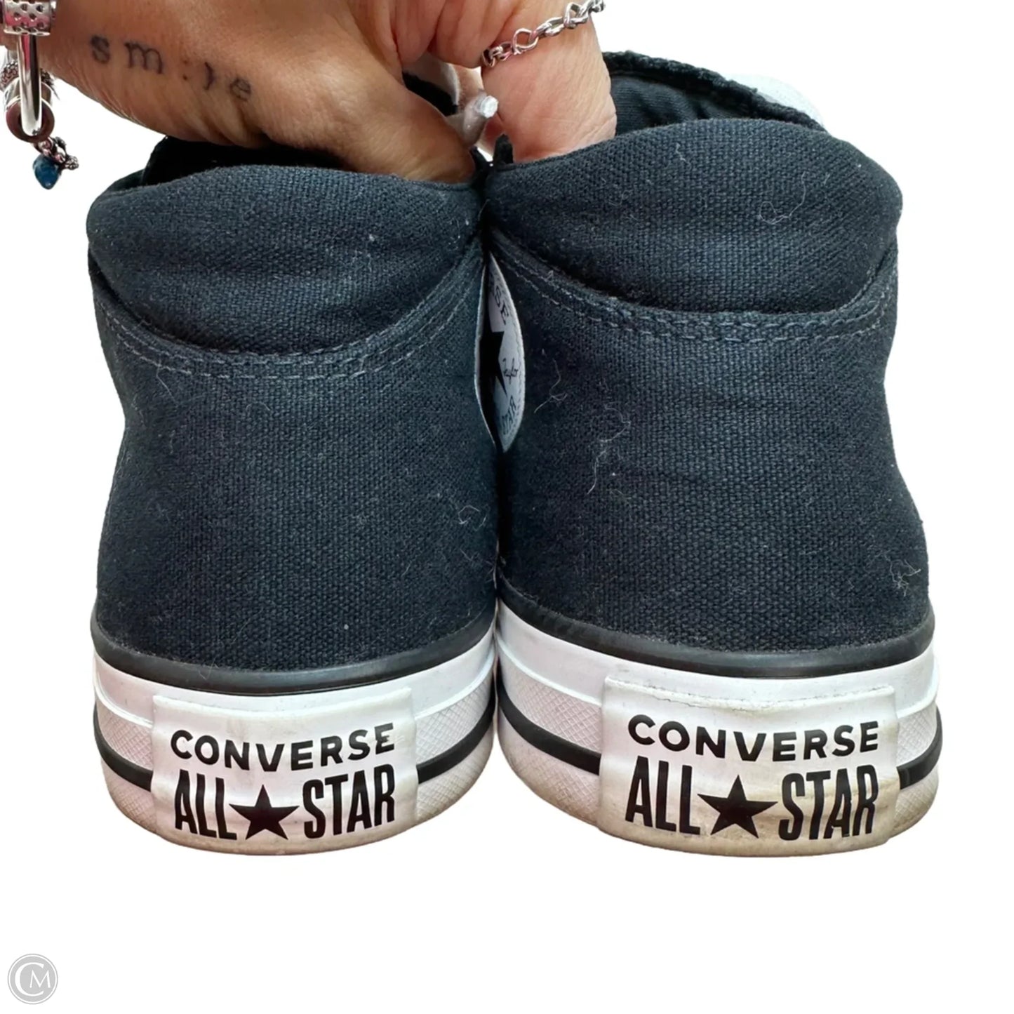Shoes Sneakers By Converse In Black, Size: 9.5