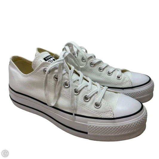 Shoes Sneakers By Converse In White, Size: 9