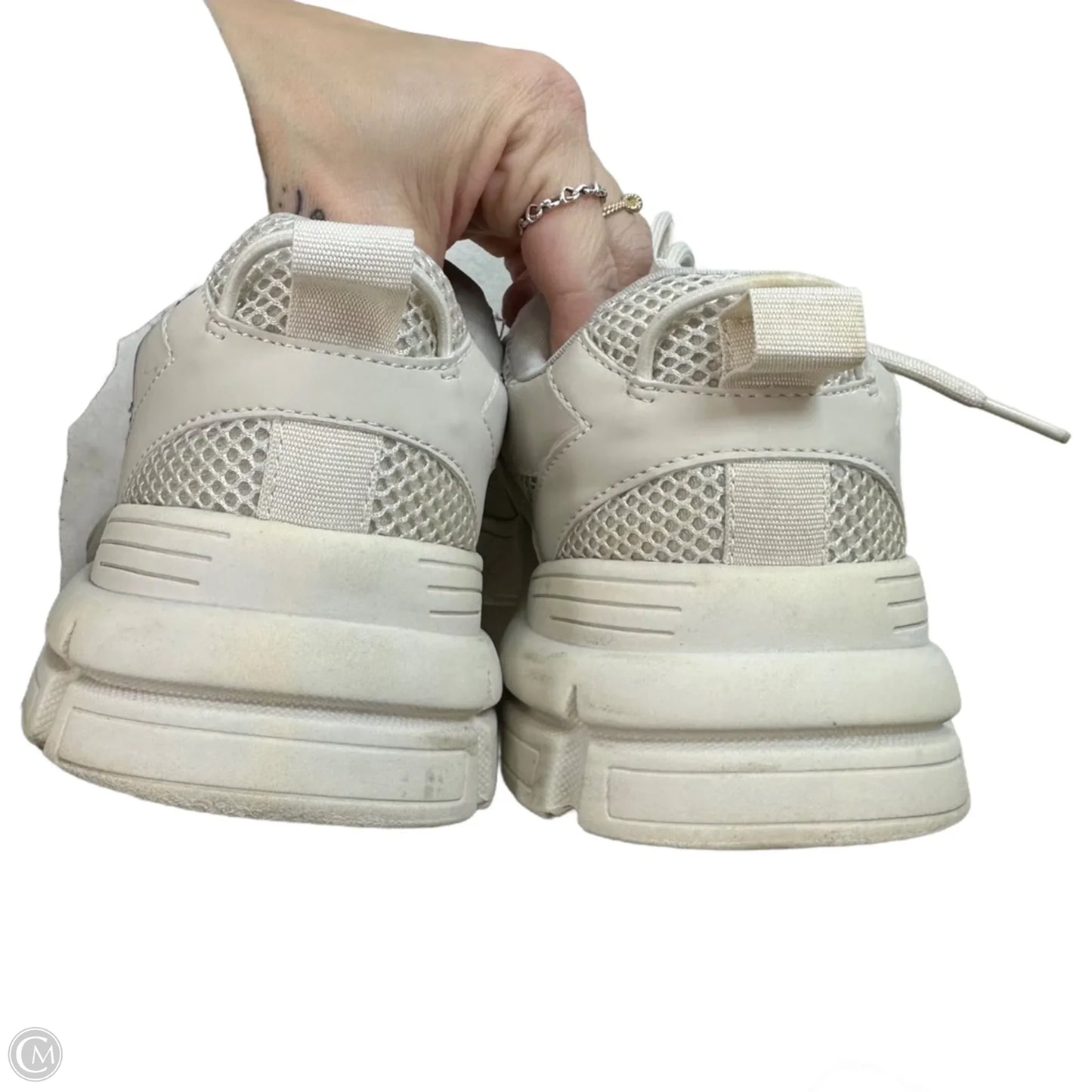 Shoes Athletic By Steve Madden In Tan, Size: 9