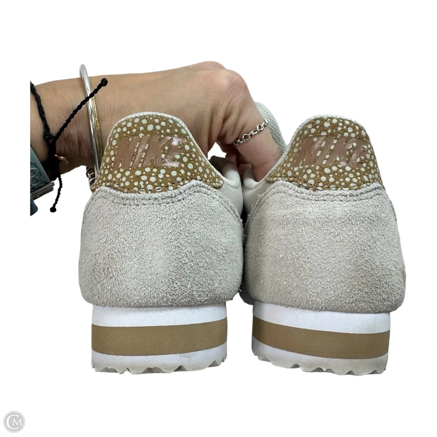 Shoes Athletic By Nike In Tan, Size: 9.5