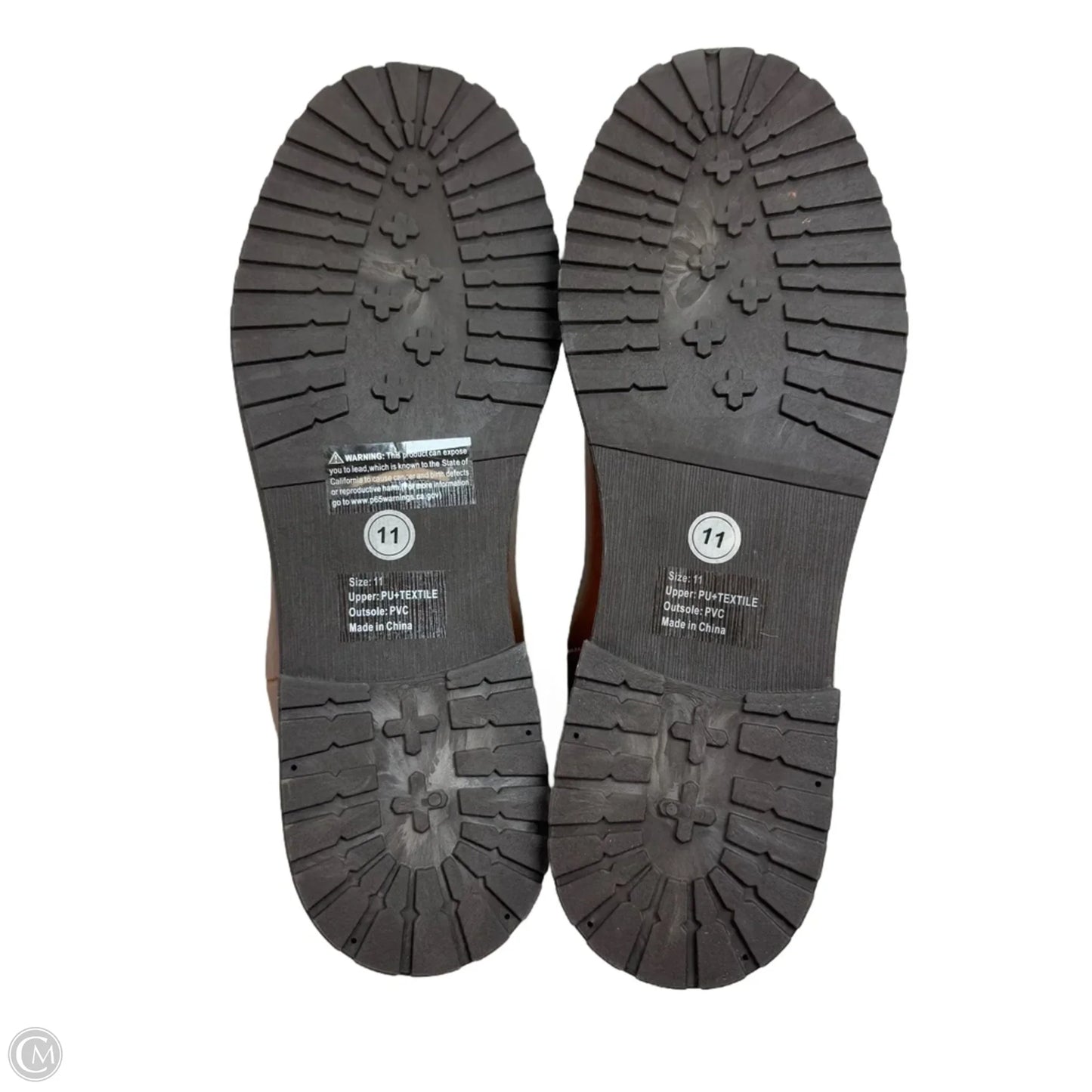 Boots Ankle Flats By Olivia Miller In Brown, Size: 11