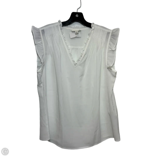 Top Sleeveless By On 34th In White, Size: L