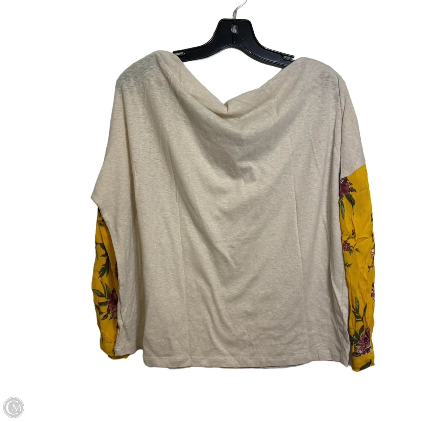 Top Long Sleeve By Umgee In Cream, Size: L