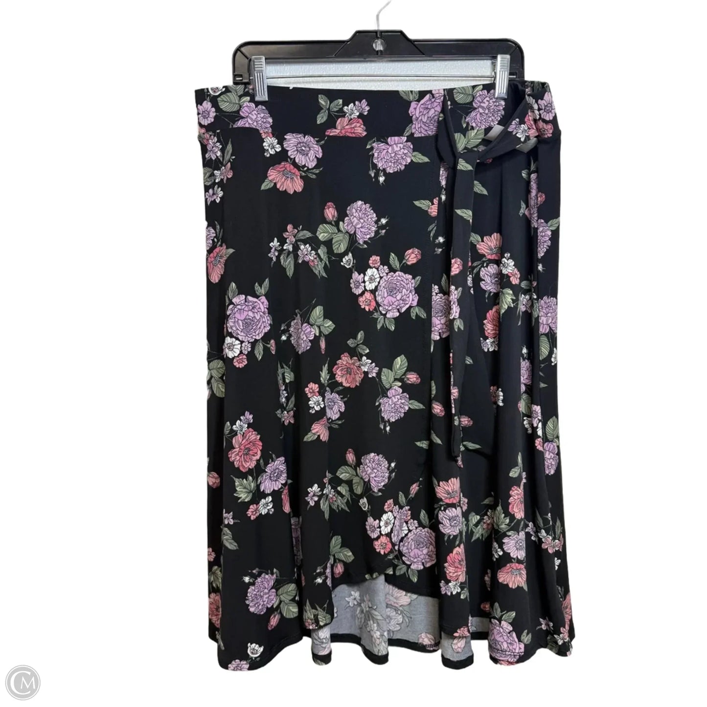 Skirt Midi By Torrid In Floral Print, Size: 2x