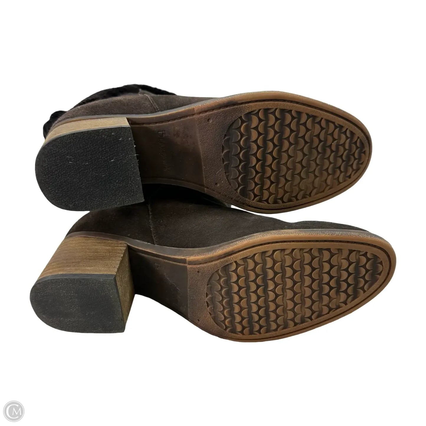 Boots Mid-calf Flats By Bearpaw In Brown, Size: 12