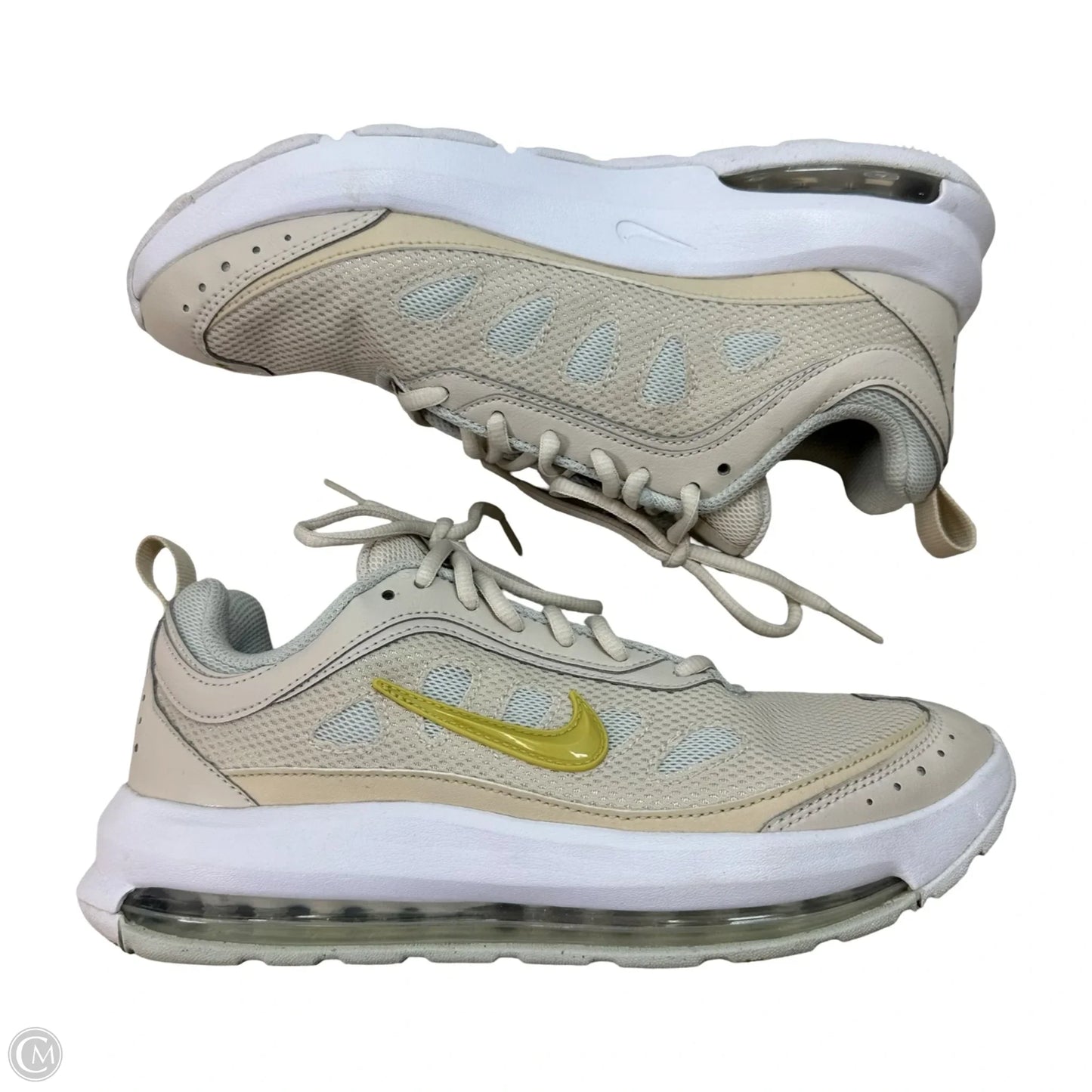 Shoes Sneakers By Nike In Cream, Size: 9.5