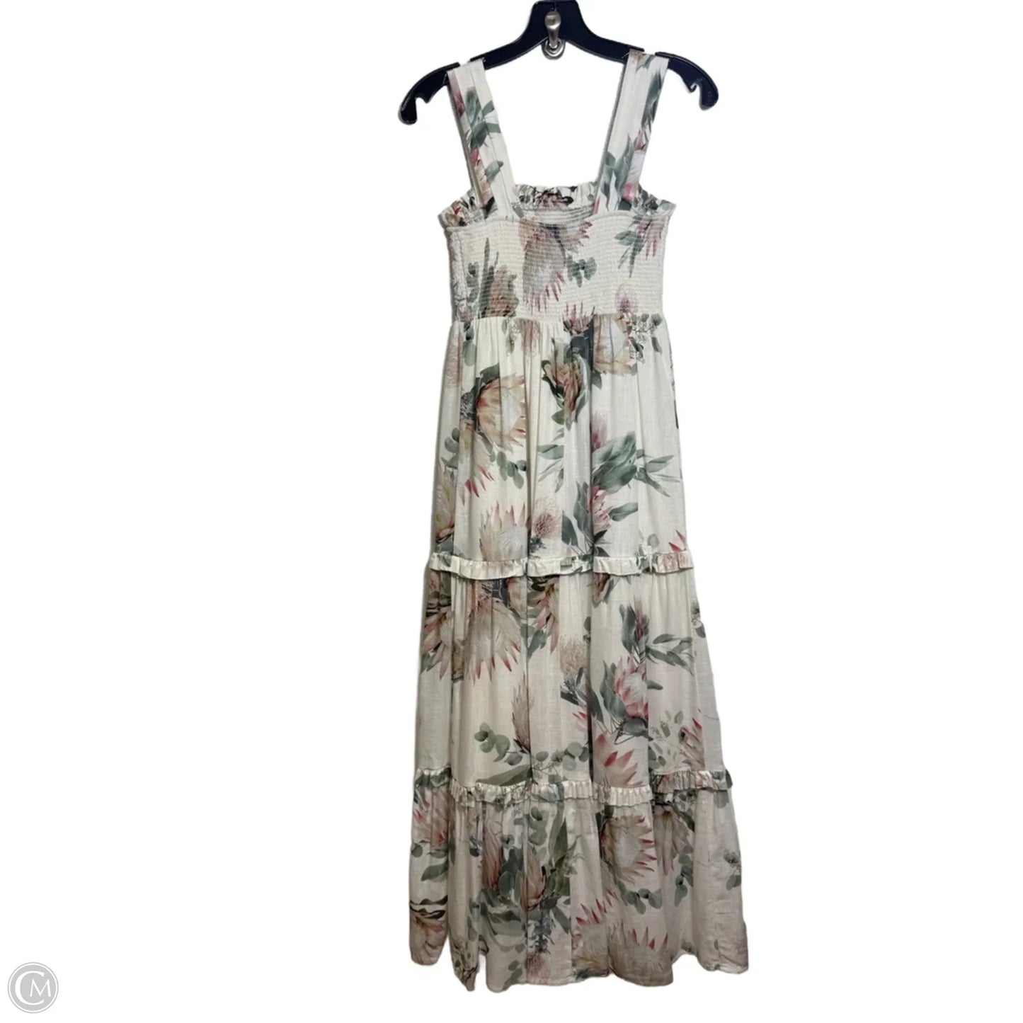 Dress Casual Maxi By Express In Floral Print, Size: Xs