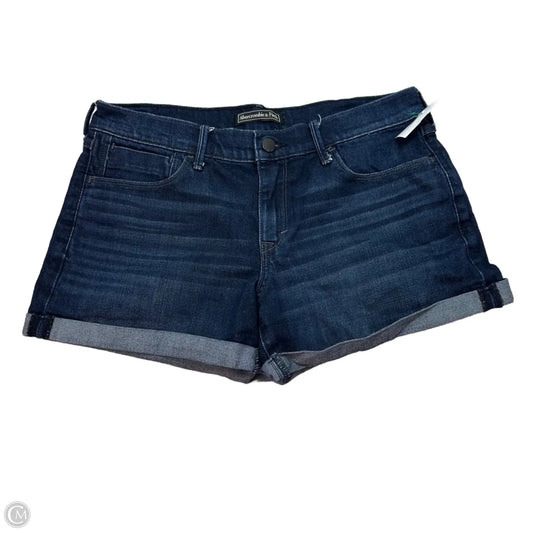 Shorts By Abercrombie And Fitch In Blue Denim, Size: 4