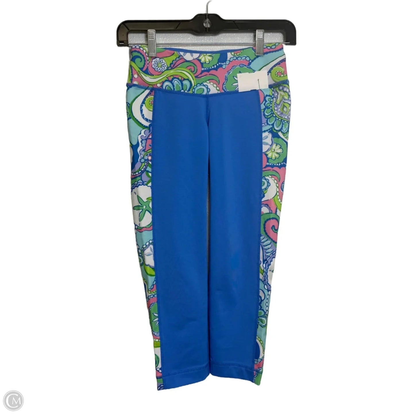 Capris Designer By Lilly Pulitzer In Blue, Size: Xs